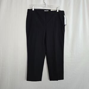 Charter Club Chelsea Capri Women's 14 Black Tummy Slimming NWT